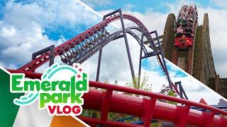 We Went to Ireland's ONLY Theme Park and Rode their AMAZING New Roller Coasters! Emerald Park Vlog