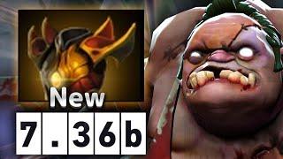 Денди на Пудже с новым Кримсоном! - Dendi Pudge 7.36 DOTA 2