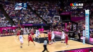 Andrei Kirilenko & Alexey Shved - Bronze Medal Game at London Olympics