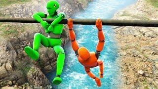 GTA 5 Crash Test Dummy • Crazy Water Ragdolling and Jumps!