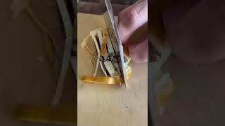 Cutting delicious pastry. #fyp #knife #shorts #knifesharpening #knives #satisfying #cutting