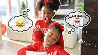 You Want What?! Sefari writes a letter to Santa | Sekora & Sefari Play Skit