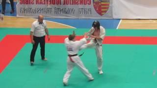 IFK 5th World Tournament Karate knockdown - Anthony Ochian VS Mark Vologdin