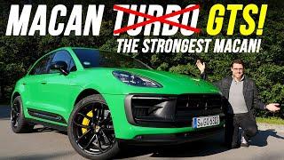 Porsche Macan GTS 440 hp replaces the Turbo!   2022 facelift driving REVIEW