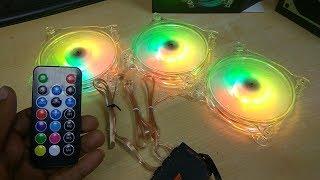 Aigo DarkFlash CF8 Pro 3IN1 RGB LED Case Fan colorful RGB