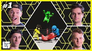 Gang Beasts met Enzo, Don, Link en Ronald | XL Battle | LOGS1 #1