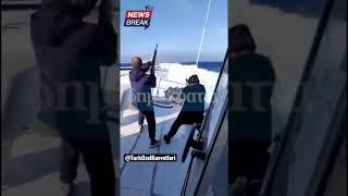 Türk Sahil Güvenlik Botu, Yunan Botunu Böyle Kovaladı! #TürkDenizKuvvetleri