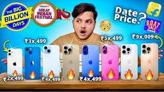 iPhones Price Drop Alert: Big Billion Day Sale 2025, GOAT & Great Indian Festival DayFull Details!
