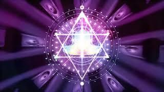 Арт футаж метатрон медитация чакры. Art footage metatron chakra meditation.