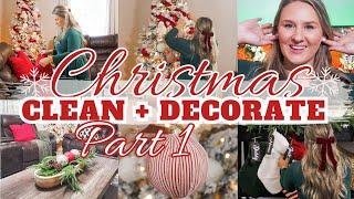 2024 CHRISTMAS CLEAN + DECORATE | COZY CHRISTMAS DECORATING | CLEANING MOTIVATION | MarieLove