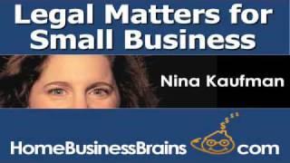 Small Business Legal expert Nina Kaufman