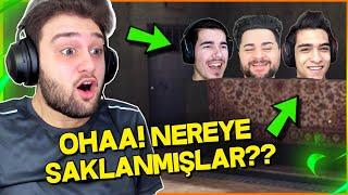 YOUTUBERLAR İLE EFSANE SAKLAMBAÇ!! BAKIN NEREYE SAKLANMIŞLAR ZULA