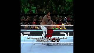 Jey Uso V/S Jimmy Uso Twin Brother's Battle at Wrestlemania 40! #fullmatch #brothers #shorts