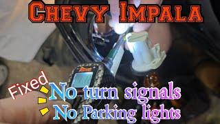 2004 Chevrolet Impala No hi beams No turn signals No parking lights Fix