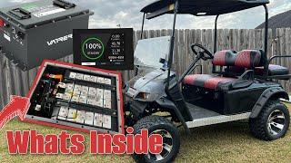 Vatrer 36v 105ah Lithium Golf Cart Battery Review & Range Test | 30+ Miles