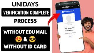 Verify UNiDAYS Account Complete Process 2024 to 2025 | How to Claim Apple Education Discount