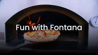 Have Fun with the Fontana Forni Margherita Wood Countertop Outdoor Pizza Oven (CA-FTMAR-A)