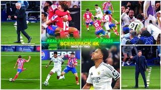 Real Madrid Vs Atletico 2:1 2025 / RARE CLIPS ● SCENEPACK 4K ( With AE CC and TOPAZ )