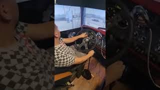 American truck simulator #Steeringwheel pc setup #shorts