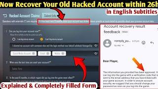 New Features of Account Recovery is Here | Now Recover Your old Lost  Account  New Update