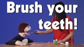 Brush Your Teeth! | Kids Health | The Friday Zone | WTIU | PBS