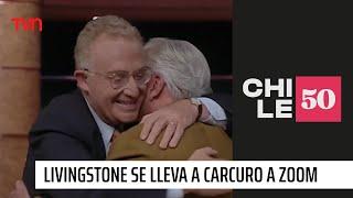 Sergio Livingstone va a buscar a Pedro Carcuro al de Pé a Pá | Chile 50