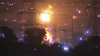 Power outage across Greece after huge fire at power station