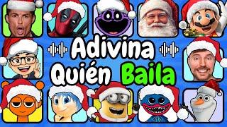 ¡Adivina Quién Baila! Edición NAVIDAD¿Quién Baila Mejor?CatnapDeadpool️CristianoSanta Claus