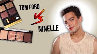 Врут ли нам блогеры?  Cравниваю тени TOM FORD и NINELLE