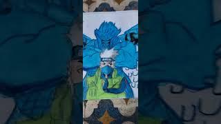 kakashi with his full susanoo drawing #chandan mehta arts