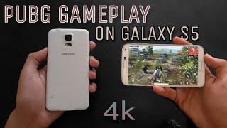 PUBG GAMEPLAY ON GALAXY S5 (4K VIDEO) #GalaxyS5