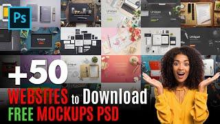 50 Websites to Download FREE Mockups PSD