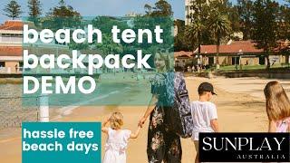 SUNPLAY Australia backpack DEMO