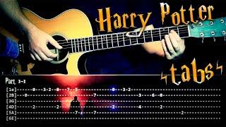 Hedwig's Theme (Harry Potter) — Fingerstyle Guitar Lesson 【 TAB Tutorial 】