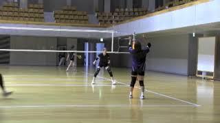 Japan Pro Volleyball Ball Control Routine