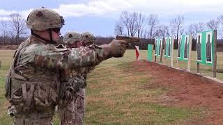 101st AIRBORNE First to Fire the M17 M18 MHS Modular Handgun System (SIG P320)