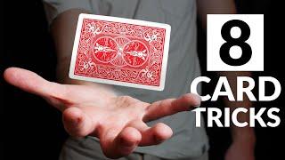 8 VISUAL Card Tricks Anyone Card Do | Revealed