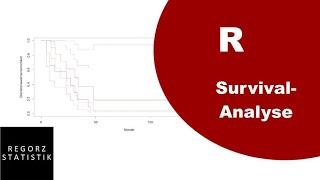 Survival Analyse mit R: Kaplan-Meier und Log-Rank-Test