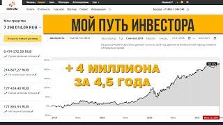 Мой путь инвестора: +4 миллиона за 4,5 года