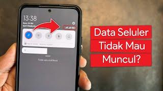 Cara Mengatasi Data Seluler tidak mau Muncul