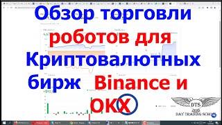 Обзор торговли крипто роботов для "Binance" и "OKX"