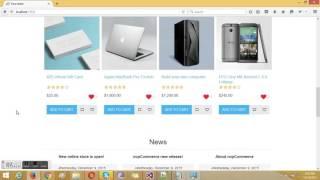 Like(NopCommerce Widget Plugin)