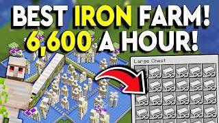 BEST NEW INFINITE IRON FARM 1.21! Minecraft Tutorial In 0 SECOND!