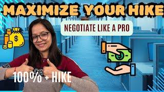 How to Negotiate Salary to get MAXIMUM HIKE | Only Video you need