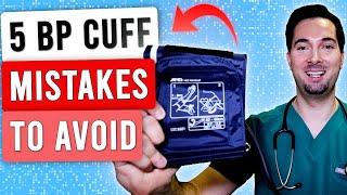 How to use blood pressure cuff correctly placement and size