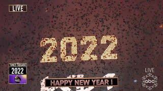 The 2022 New Year's Countdown from New York City