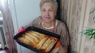 Нежные блинчики с начинкой.Самые тонкие и изумительно вкусные.