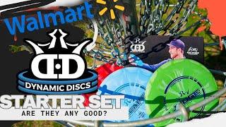 IS THE DYNAMIC DISC STARTER SET FROM WALMART ANY GOOD??