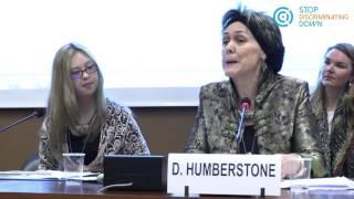 Denise Humberstone at the United Nations