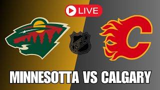 NHL LIVE Stream | Play By Play Minnesota Wild vs Calgary Flames